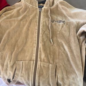 Tan Velour Haile Bob Sweater